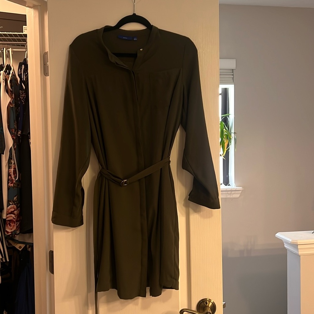 Button up dress